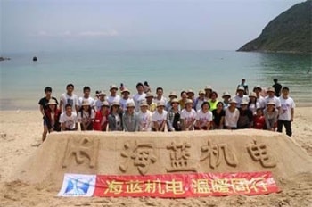 陽春四月，海藍(lán)三門島狂歡之旅