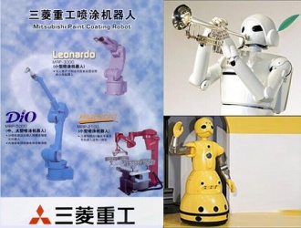 三菱噴涂機(jī)器人春節(jié)不打烊，海藍(lán)機(jī)電道一聲：新春快樂！