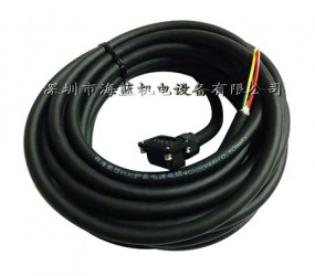 三菱電機電源線MR-PWS1CBL5M-A1-L，三菱MR-JE，MR-J4,MR-J3系列電機專用