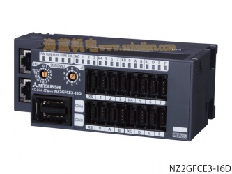 NZ2GFCE3-16DE|16點(diǎn) DC24V（源型）輸入，遠(yuǎn)程模塊、e-CON連接器、3線式